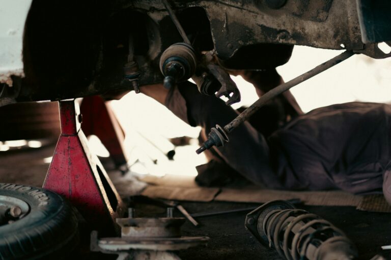 Repair workshop mechanic