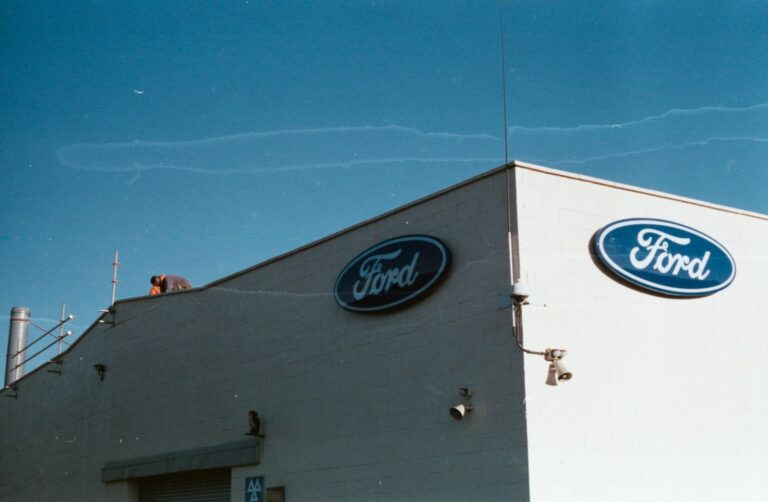 Ford assembly line robots