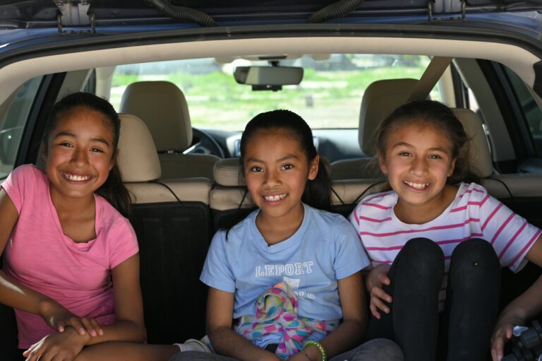Child seats installed rear seats suv