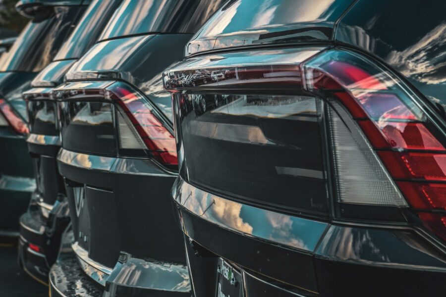 Used electric cars dealership row