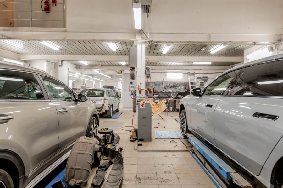 Electric car maintenance