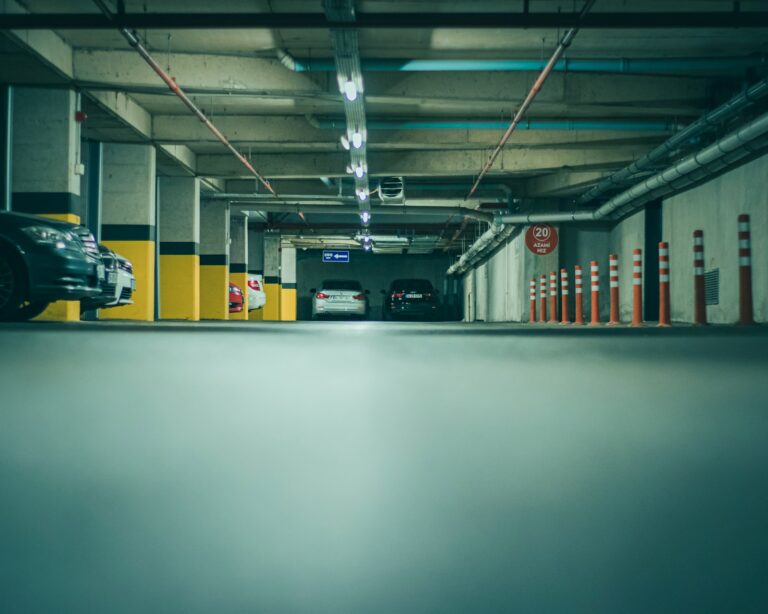 Underground parking garage