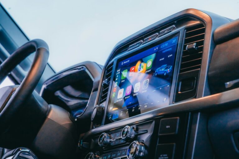 Infotainment system screen