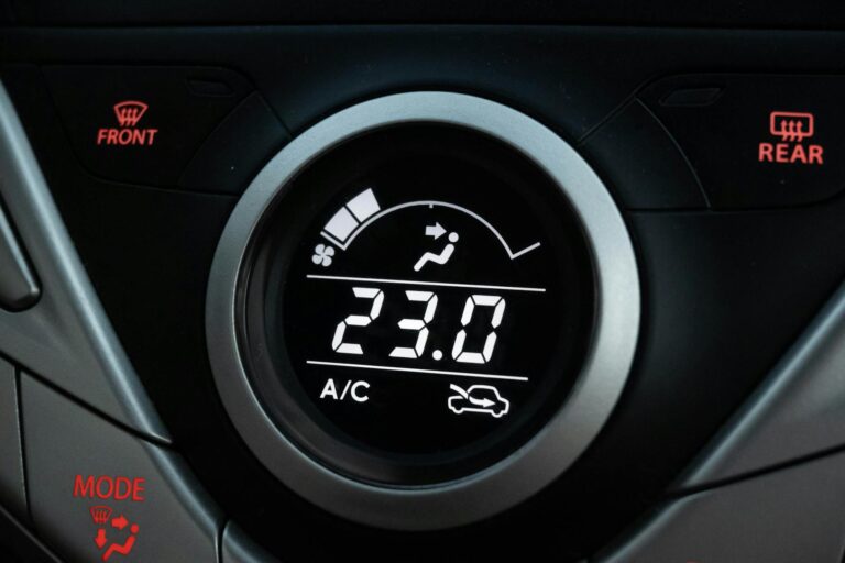Electric car dashboard