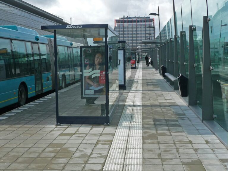 Bus stop real