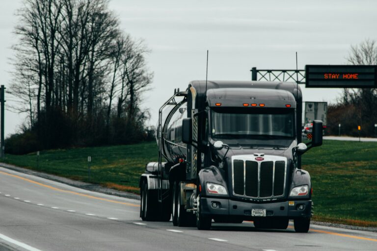 Truck telematics dashboard