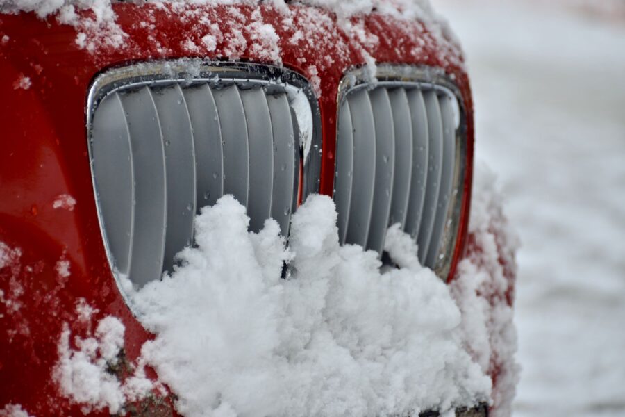 Electric car winter