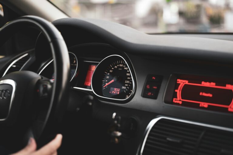 Interior preconditioning winter dashboard display
