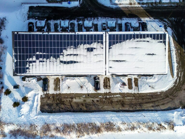 Rooftop solar panels