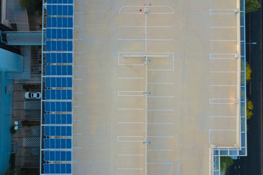 Solar car park