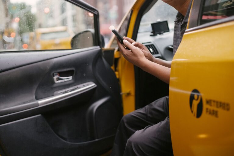 Driver using public