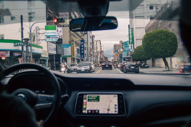 Dashboard city traffic