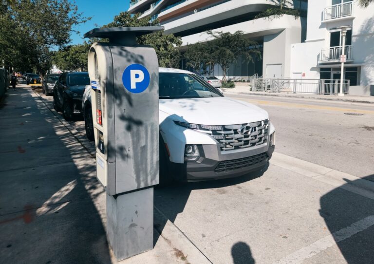 Parked public charger