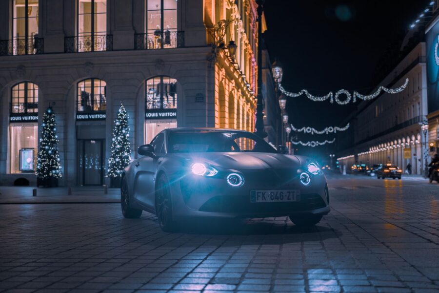 Luxury electric car