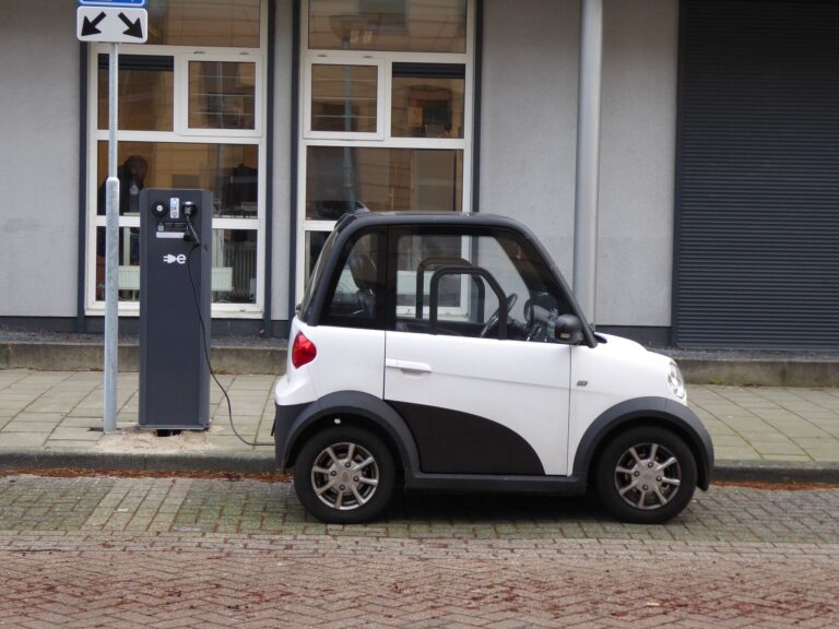 Electric car interior