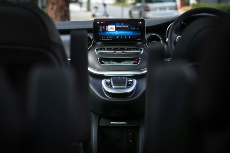 Electric car rear