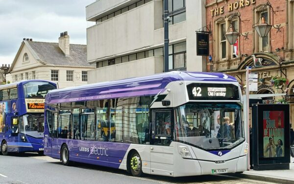 Transit agencies turn to battery buses as costs fall and new funding kicks in