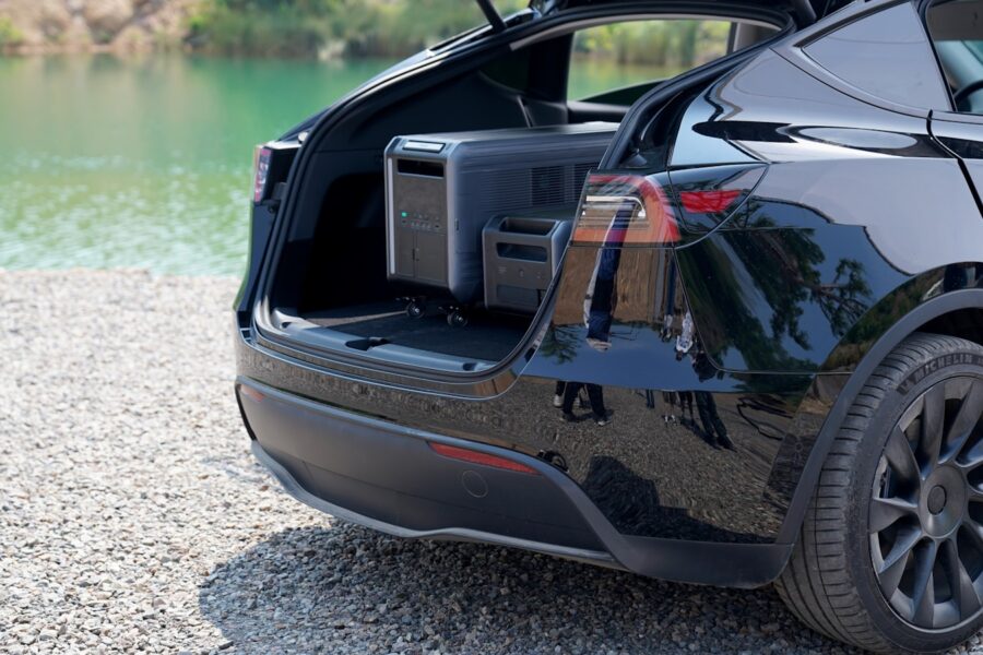 Electric car trunk