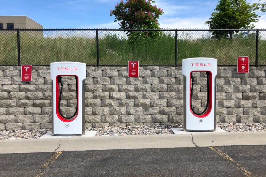 Electric car fast