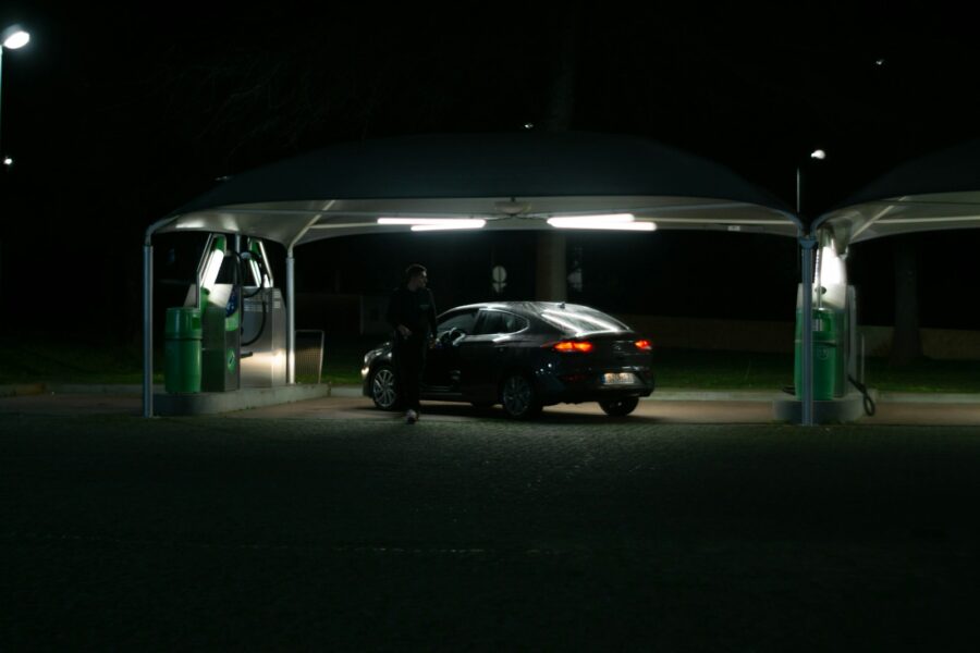 Charging station highway