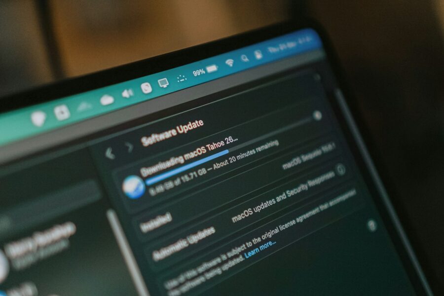 Dashboard software update