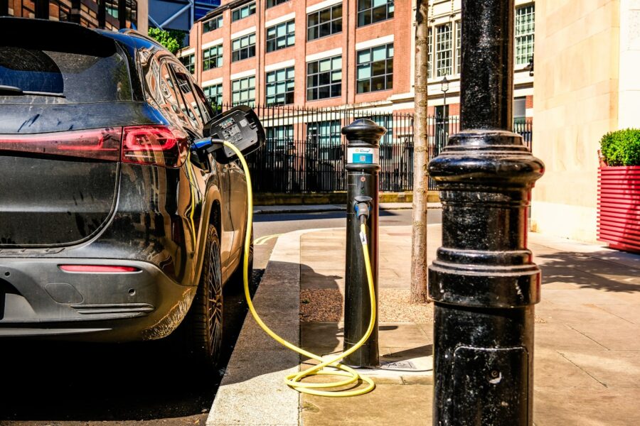 Electric car parking
