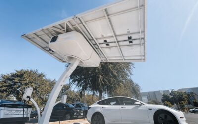 Electric bus depots are going solar as cities look to cut charging costs and emissions