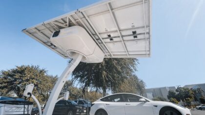 Electric bus depots are going solar as cities look to cut charging costs and emissions