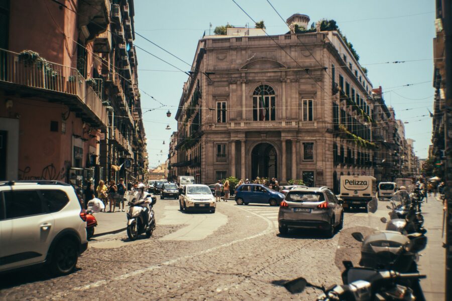 Electric car city
