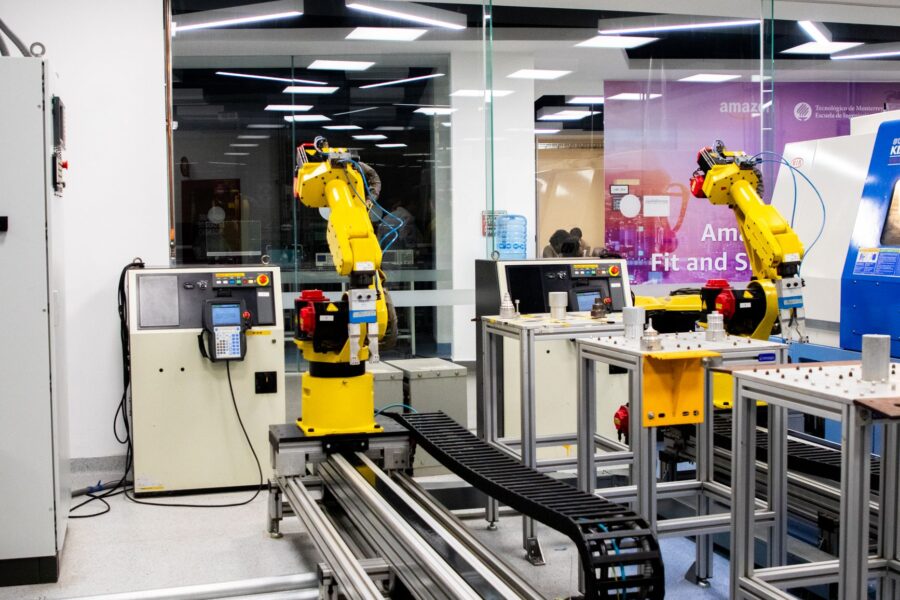 Modern factory assembly
