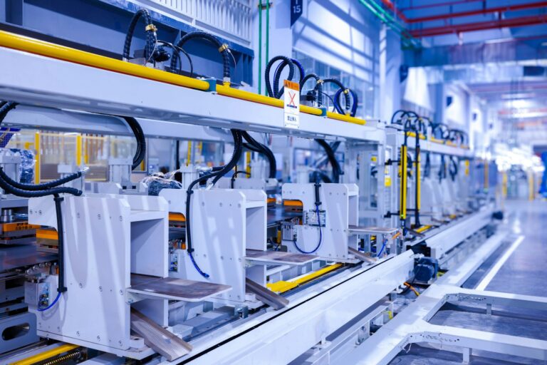 Manufacturing plant interior
