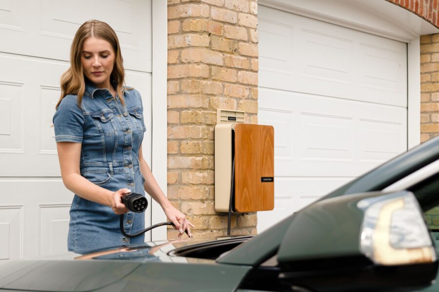 Electric car driveway