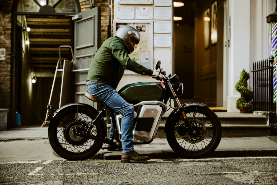 Electric motorcycle urban