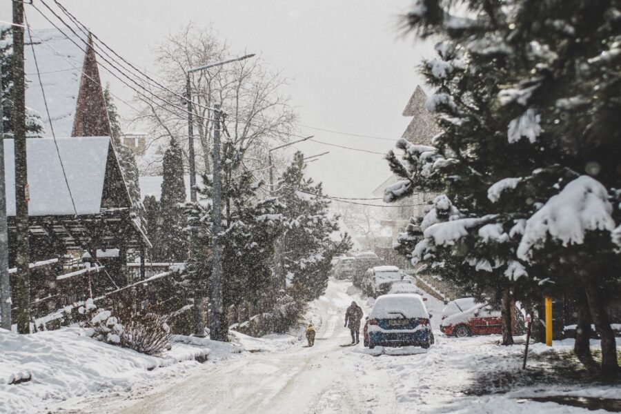 Electric car winter