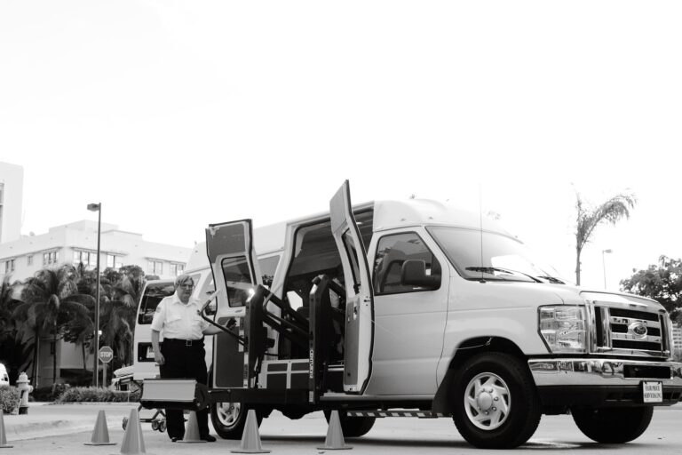 Shared shuttle van