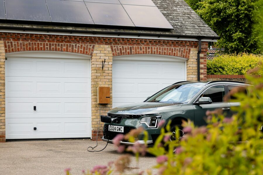 Home driveway charger