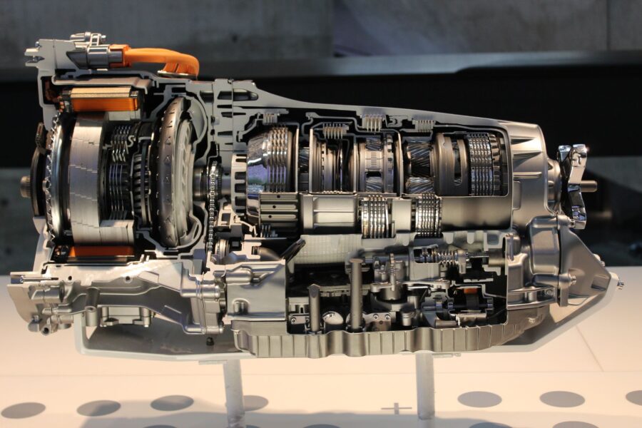 Electric car motor