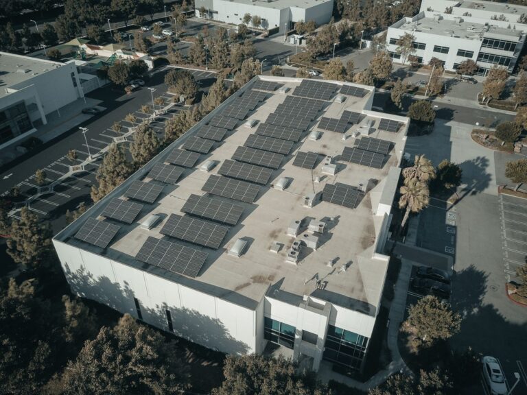 Rooftop solar panels