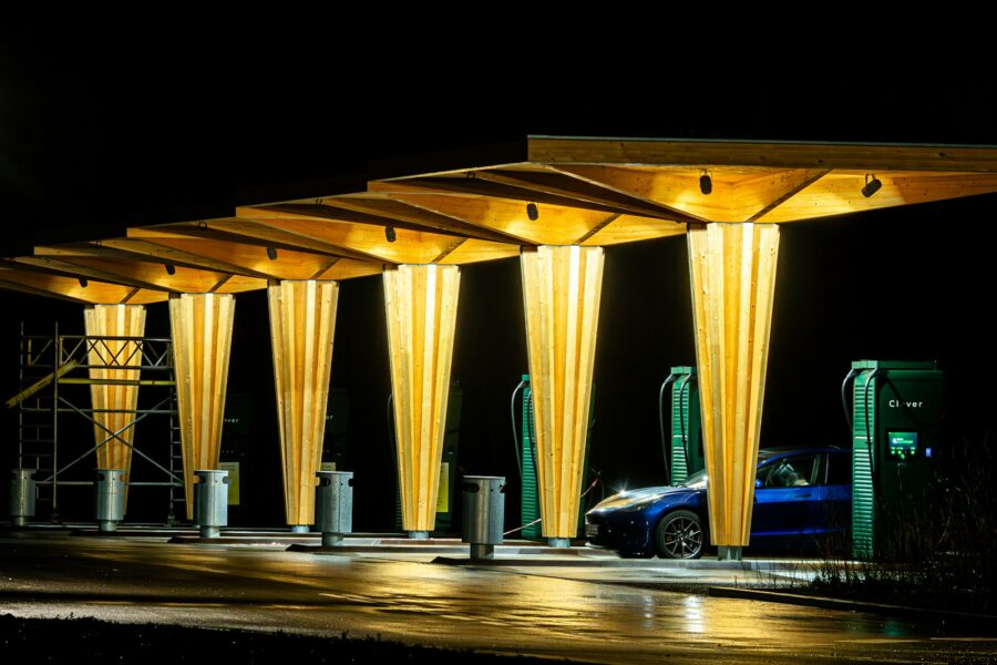 Solar car park