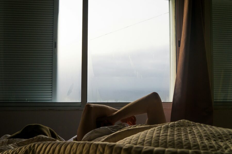 Person morning routine