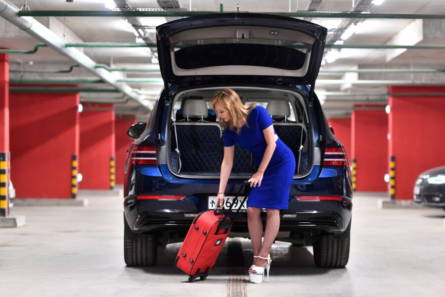 Electric car open