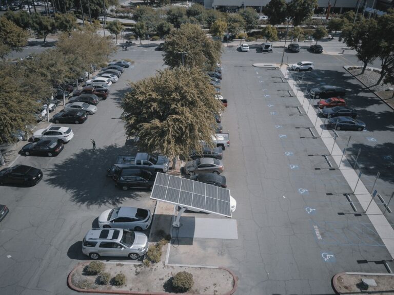 Charging workplace parking