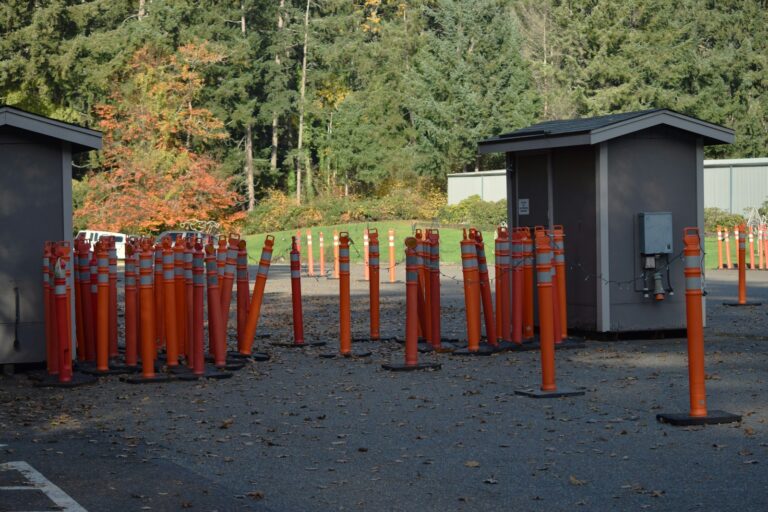 Charging cables parking