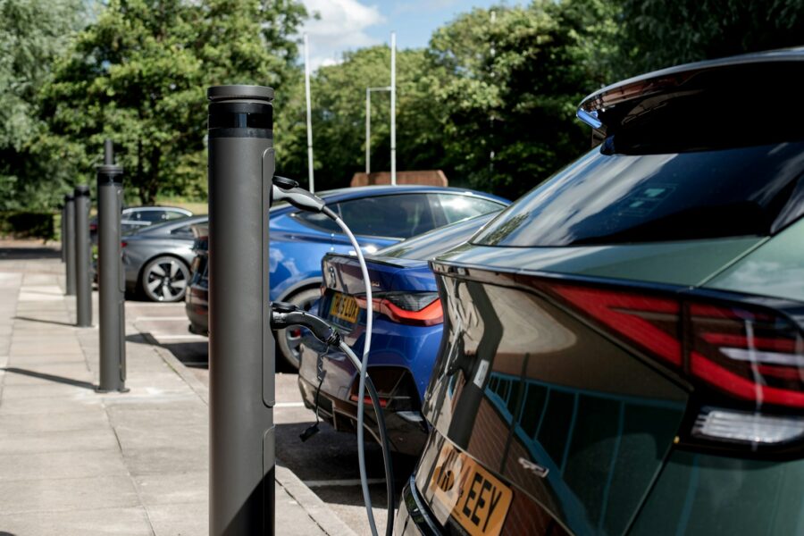 Electric car dealership