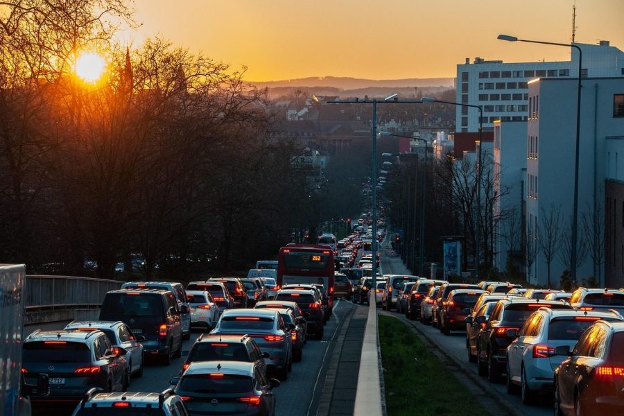 Rush hour. Photo by Pixabay
