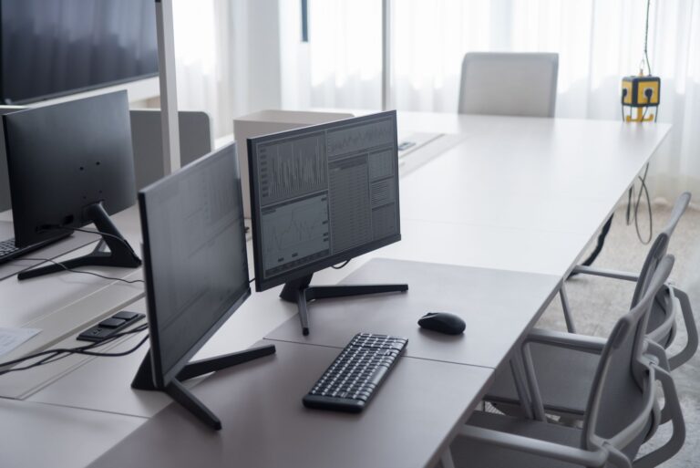 Office desk computer